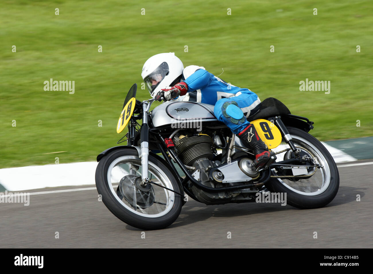 Norton Manx Banque D'Images