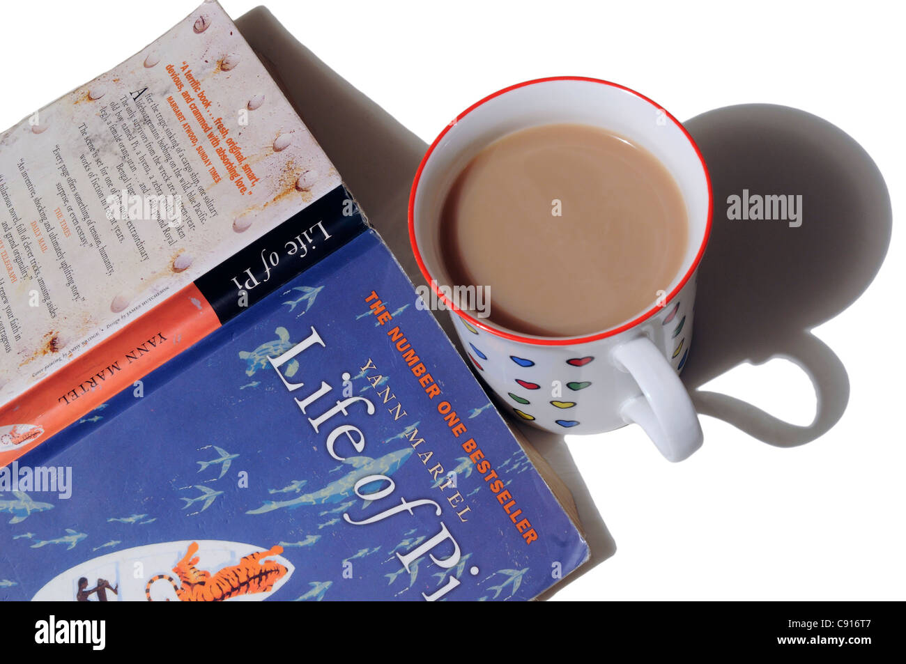 Histoire de Pi de Yann Martel Banque D'Images