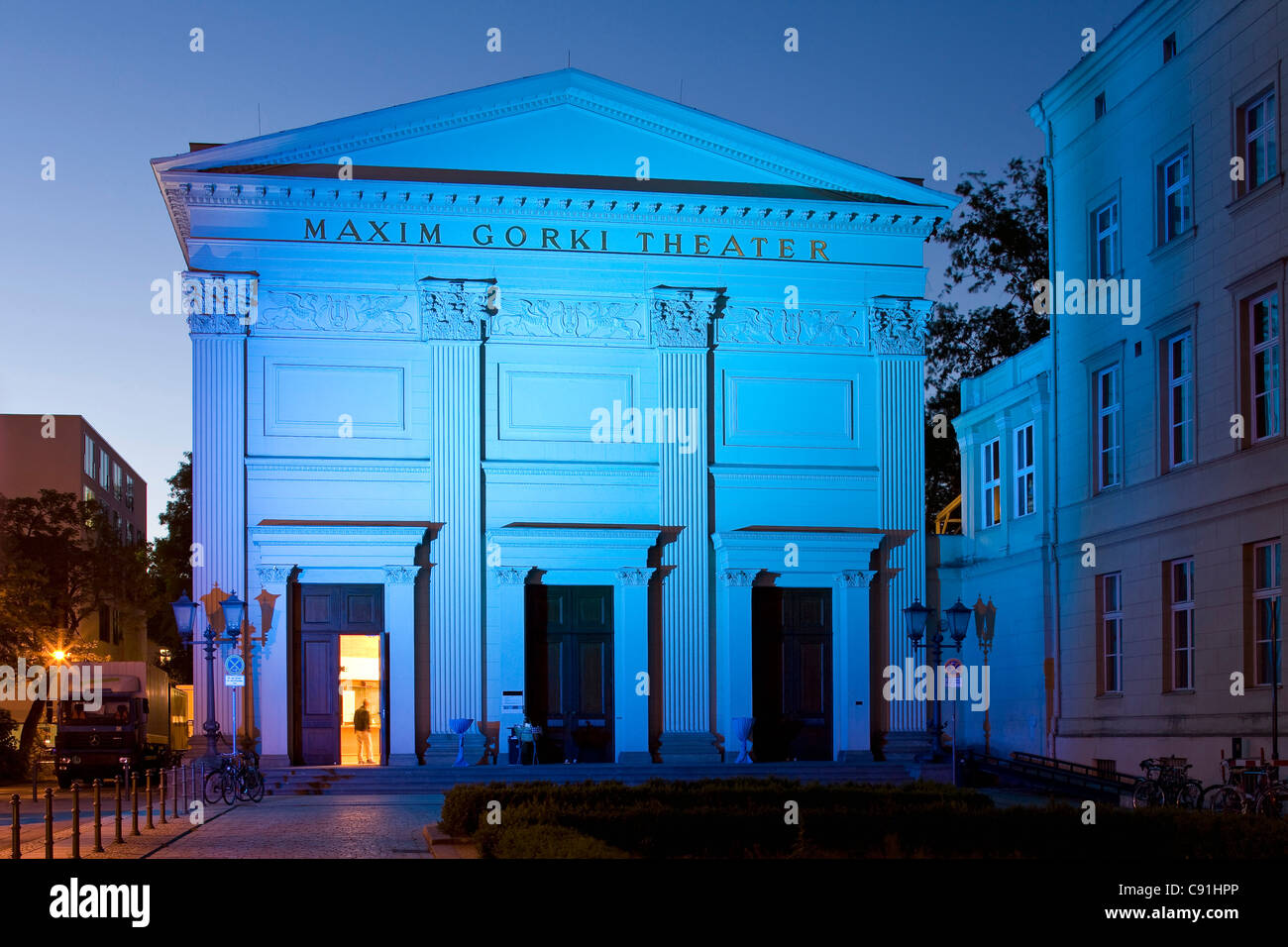 Maxim Gorki theater, Dorotheenstadt, centre de Berlin, Berlin, Germany, Europe Banque D'Images