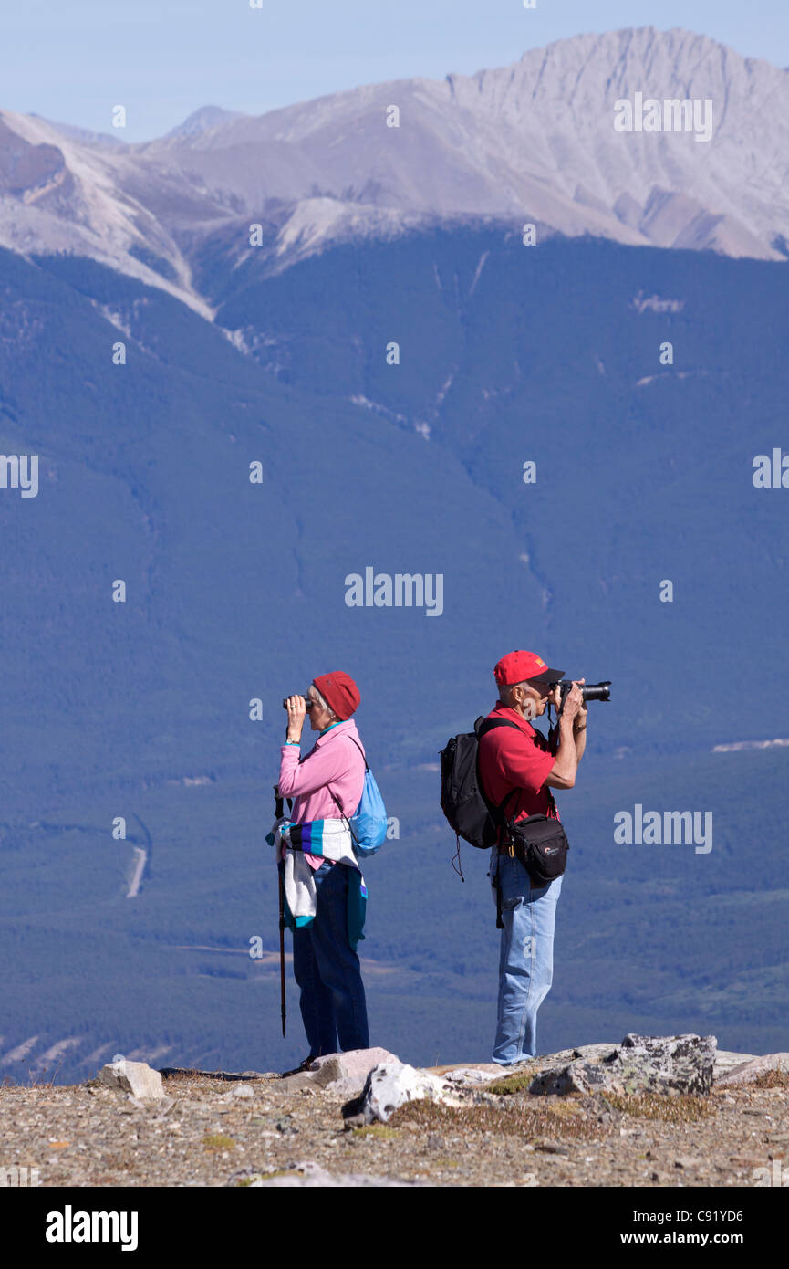 Whistler Mountain est une montagne dans la gamme Fitzsimmons par la chaîne Côtière située sur la Banque D'Images