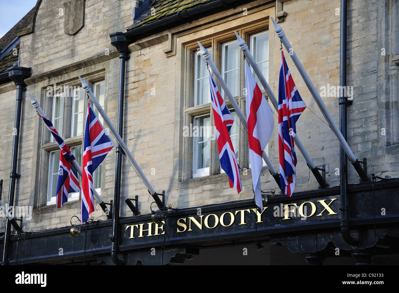 Snooty Fox Hotel, Market Place, Tetbury, District de Cotswold, Gloucestershire, Angleterre, Royaume-Uni Banque D'Images