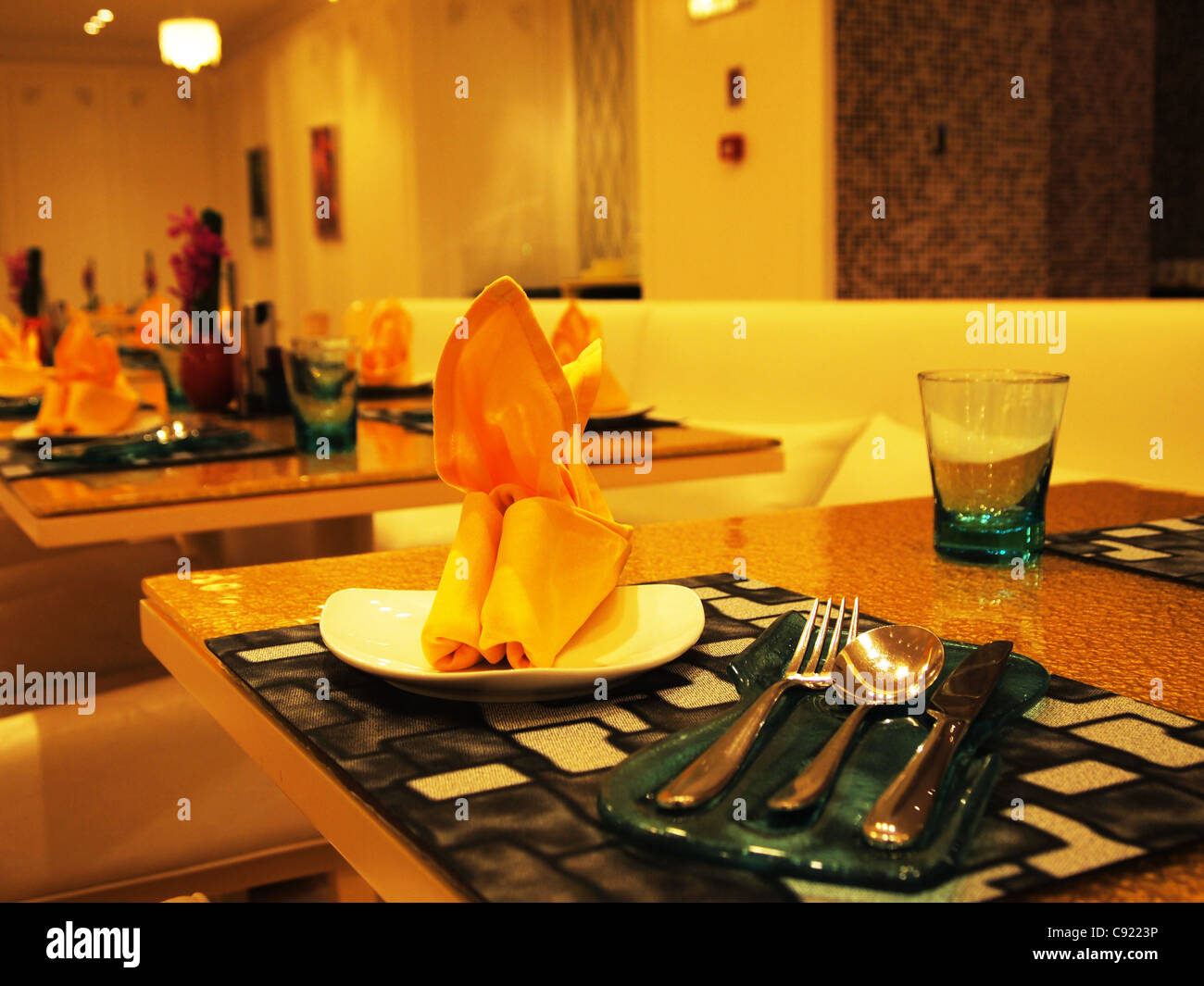 Restaurant de luxe Banque D'Images