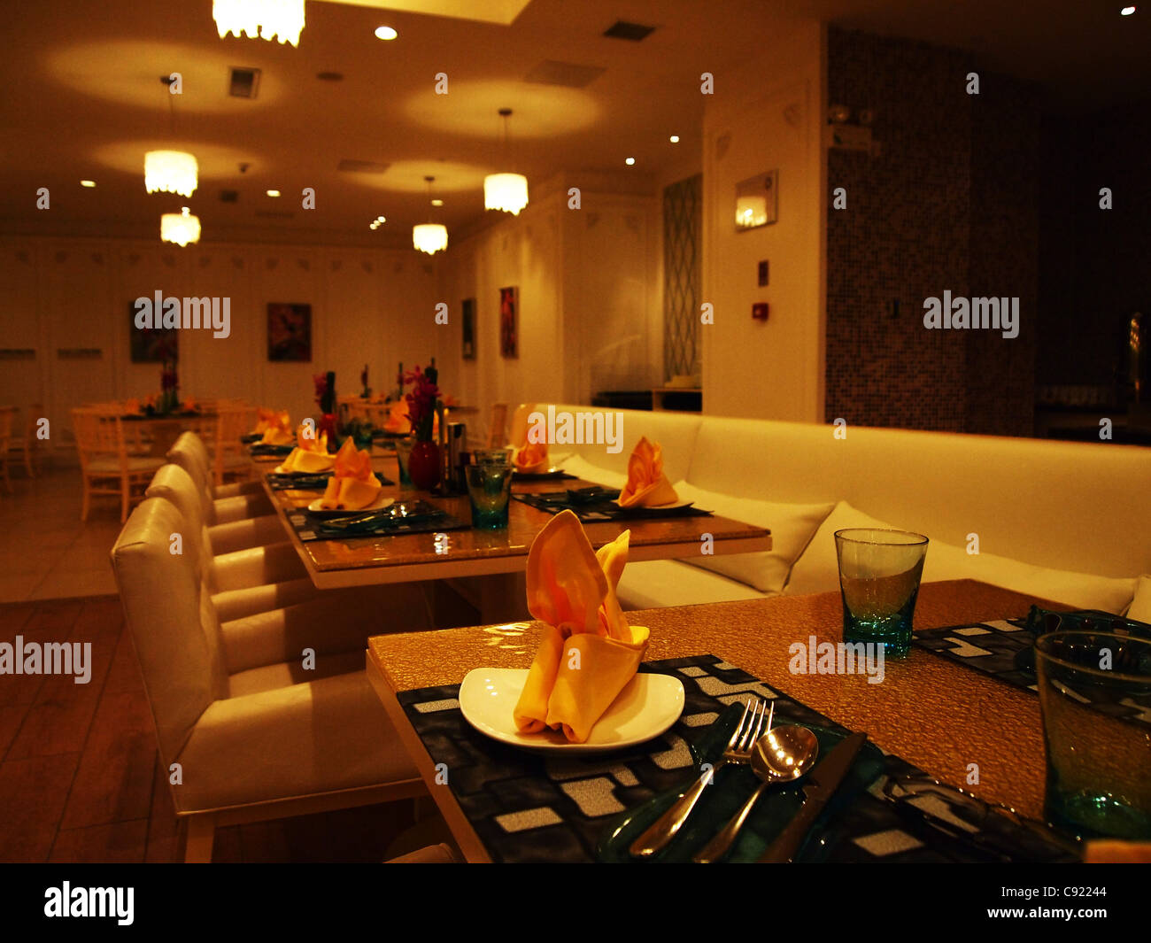 Restaurant de luxe Banque D'Images