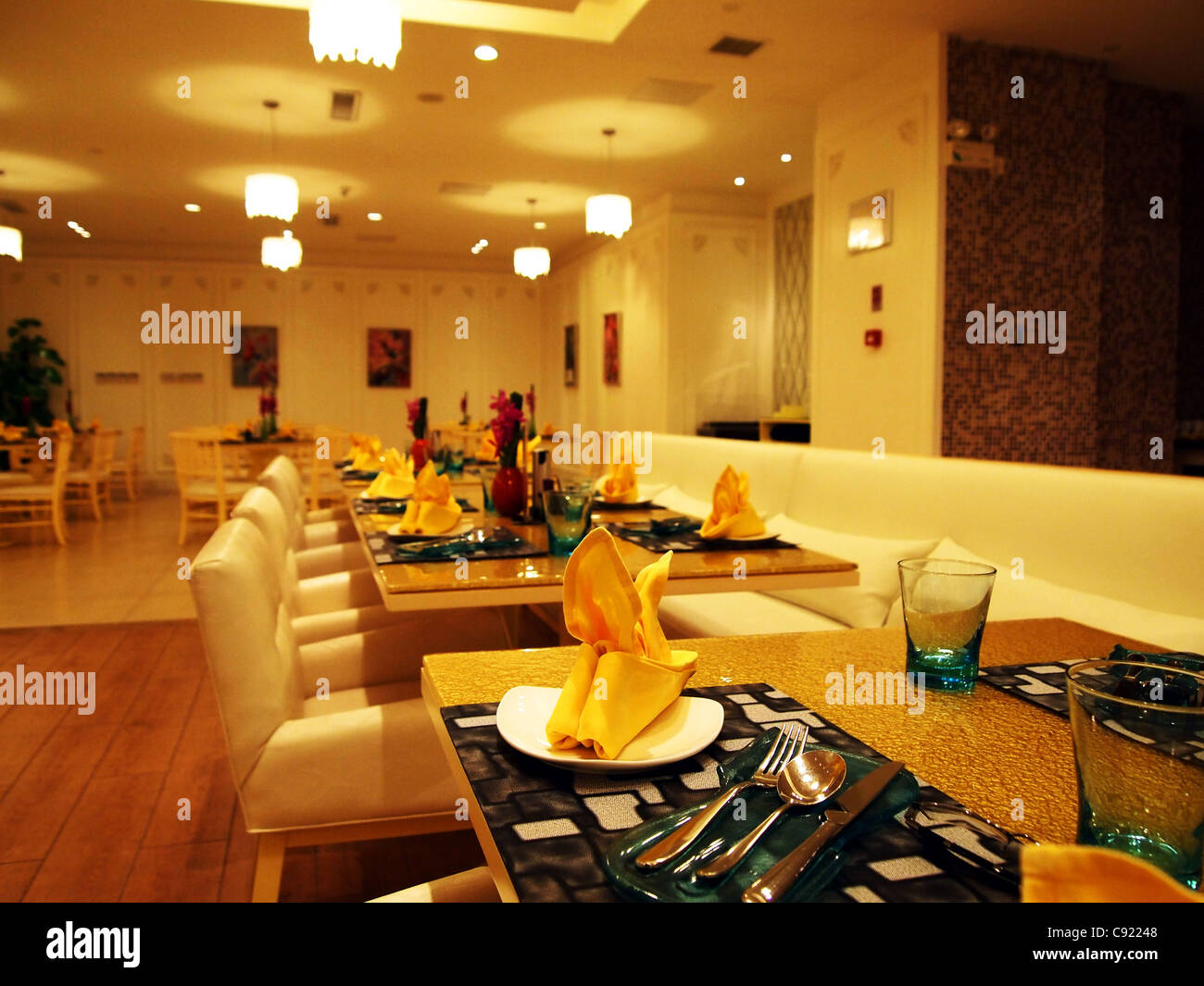 Restaurant de luxe Banque D'Images