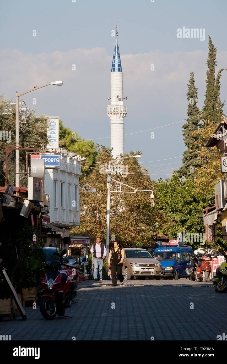 Street view en Dalyan Muğla Province Turkey Banque D'Images