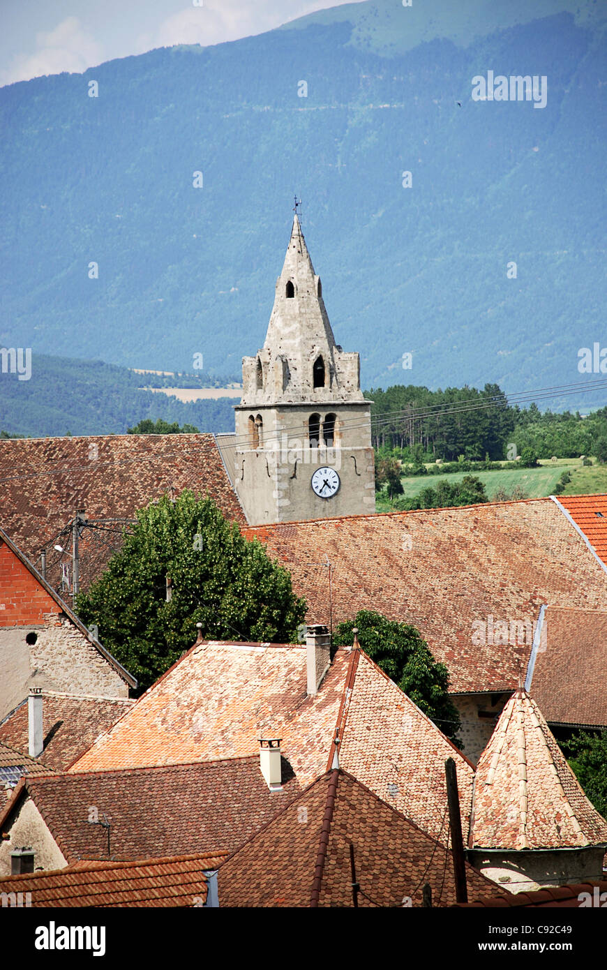 France, Rhône-Alpes, Isère, Clelles Banque D'Images