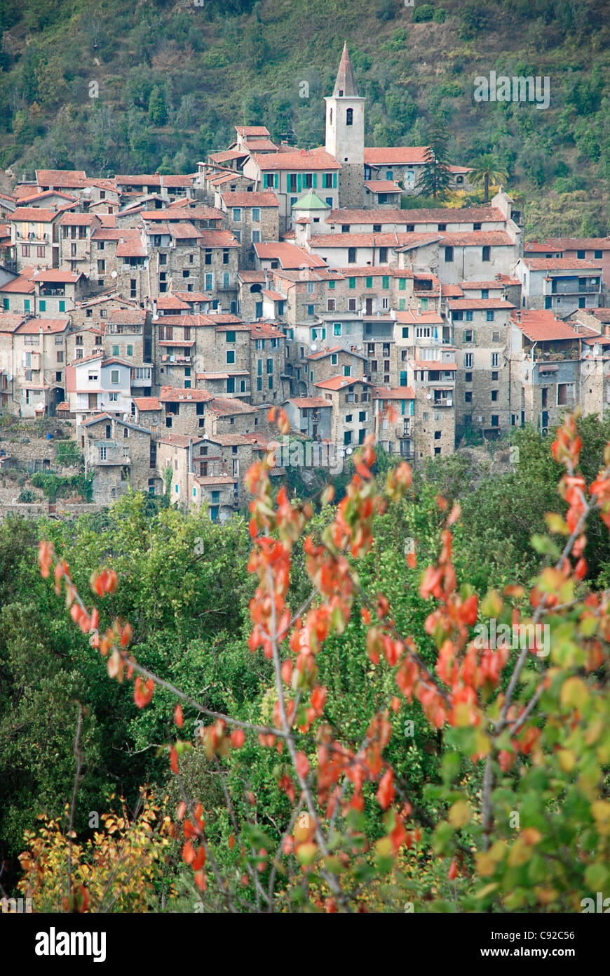 L'Italie, ville médiévale Banque D'Images