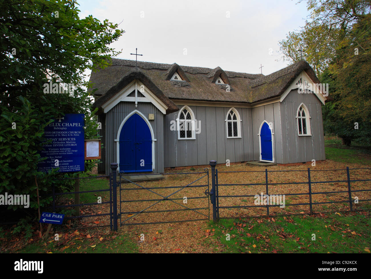 La chapelle St Félix Babingley, Norfolk, Angleterre. Banque D'Images