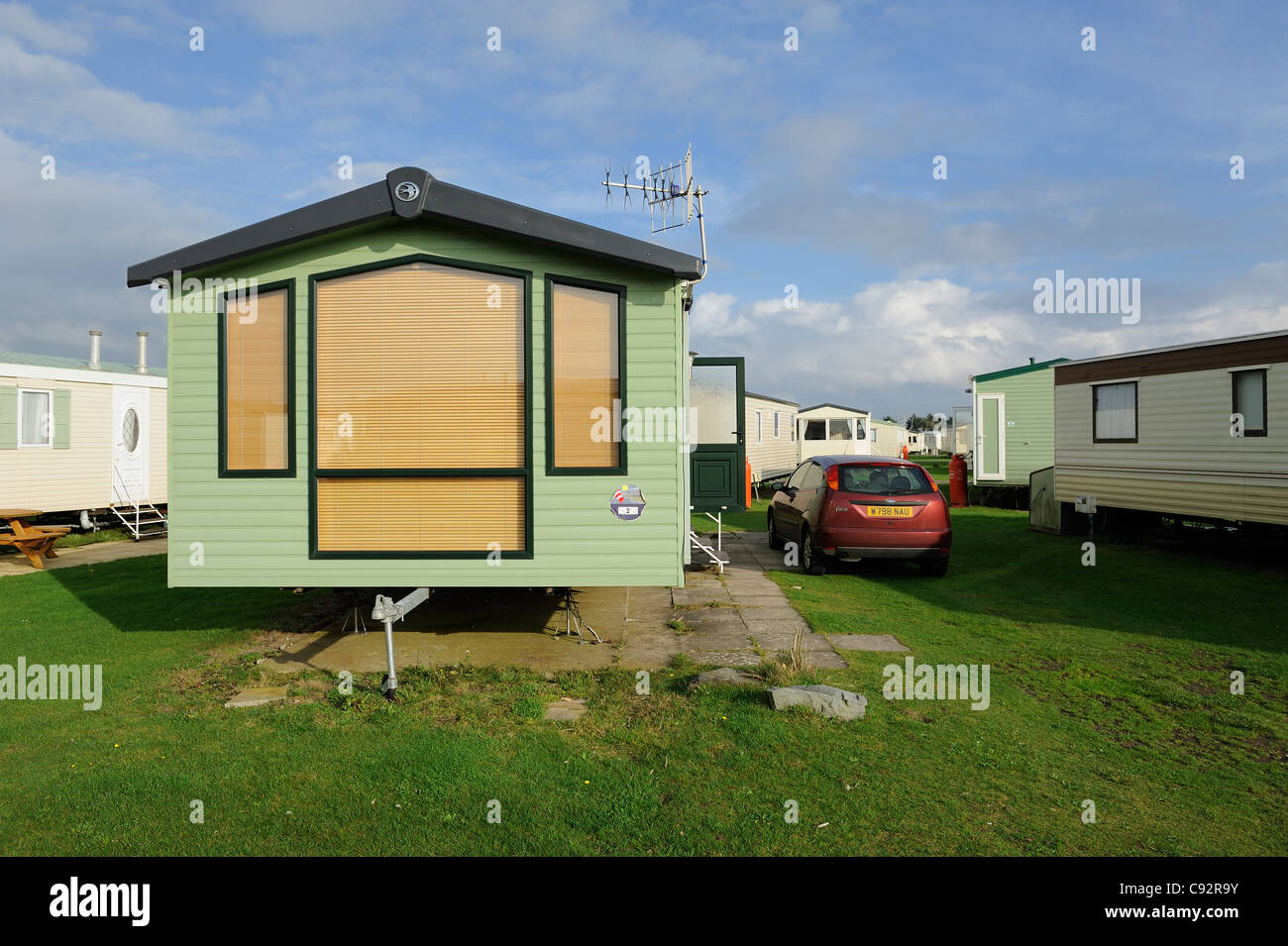 Moselle Swift mobil-porthmadog North Wales UK Banque D'Images