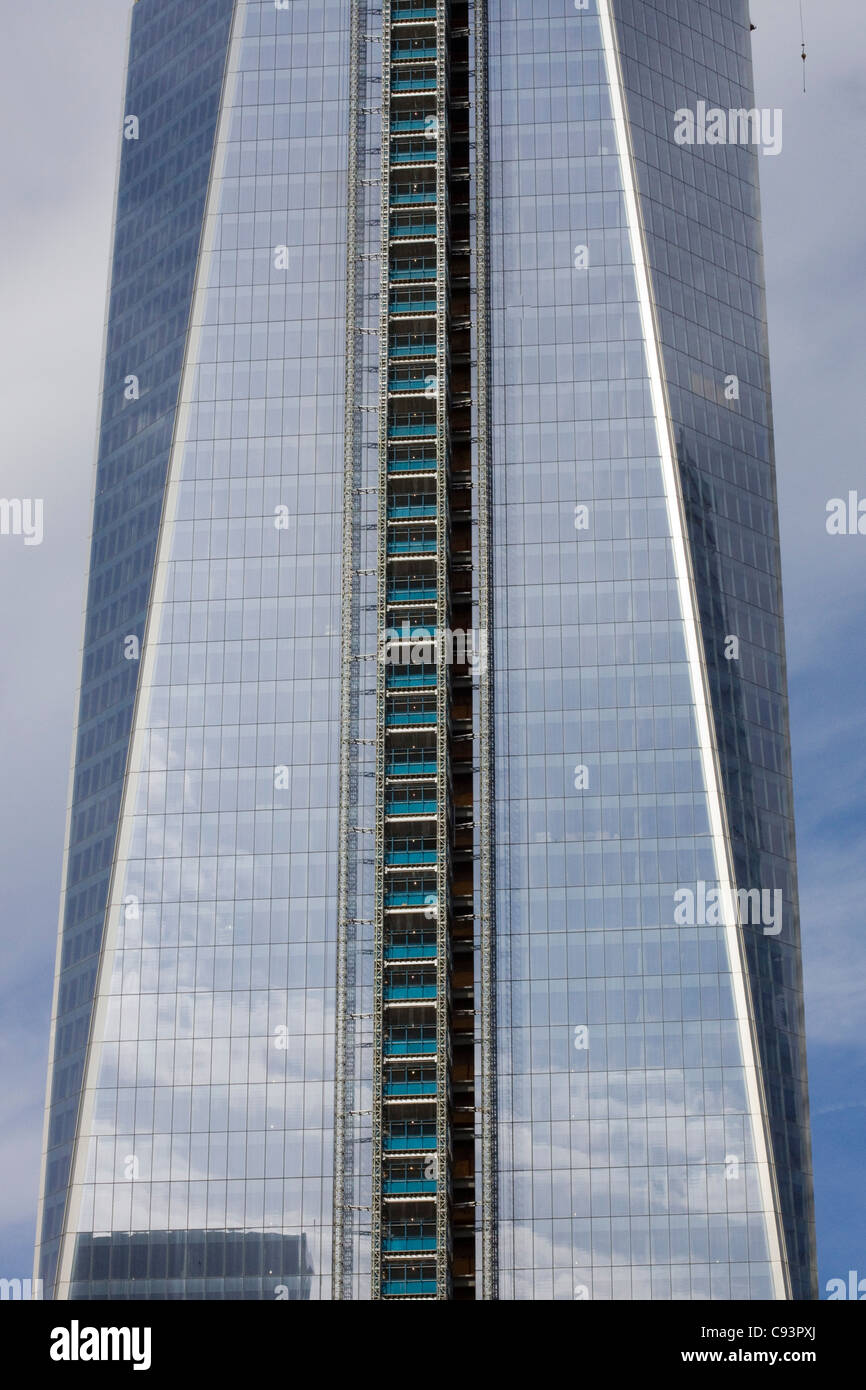Le site du World Trade Center à New York, à la mémoire de ceux qui sont morts et ont souffert dans l'horreur du 11 septembre Banque D'Images