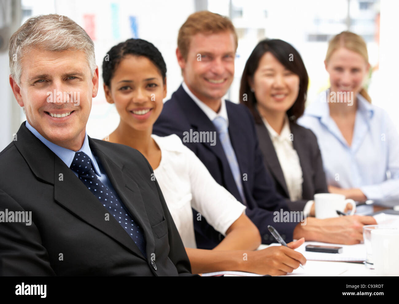 Business people in office Banque D'Images