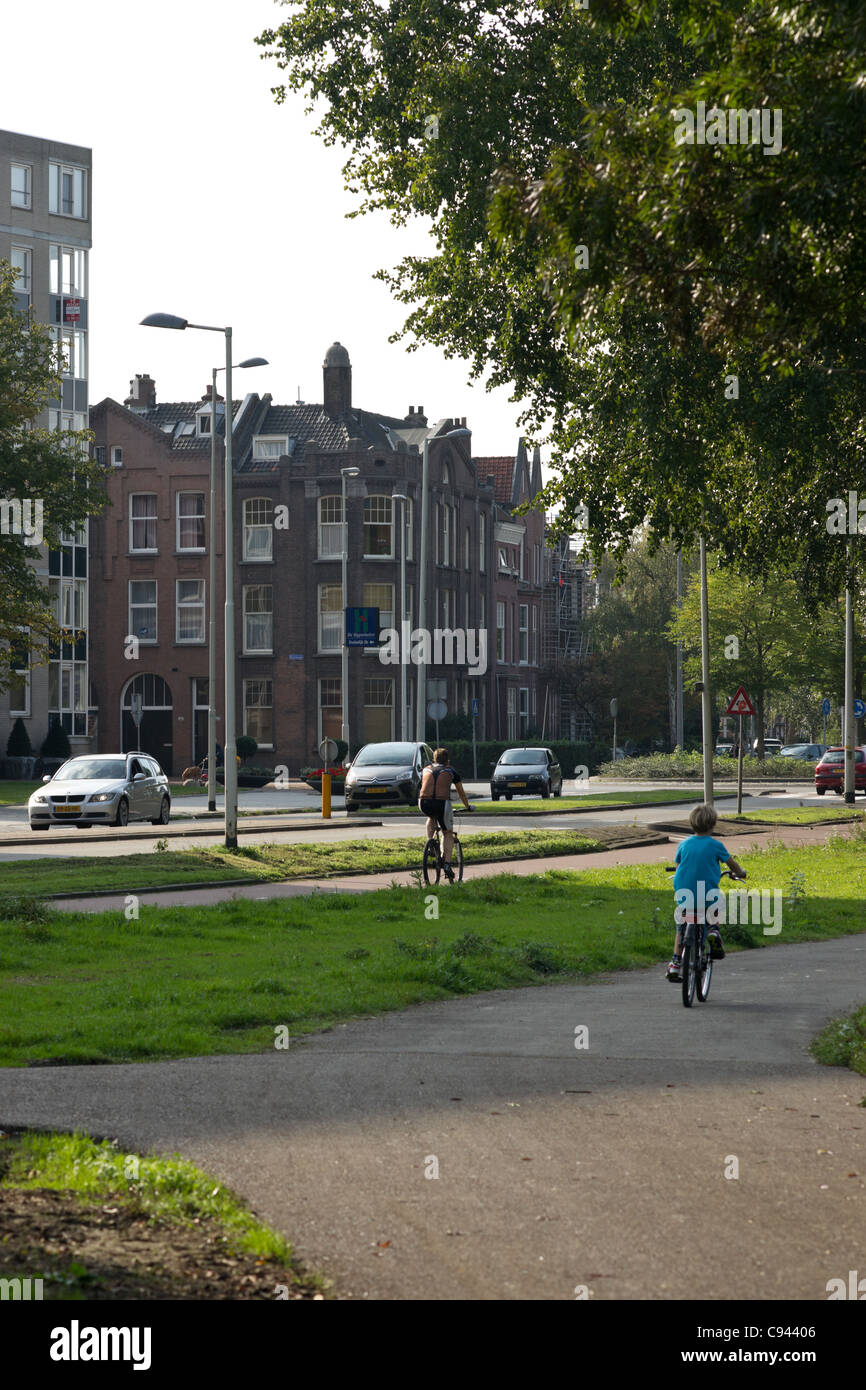 Vélos de route Banque D'Images