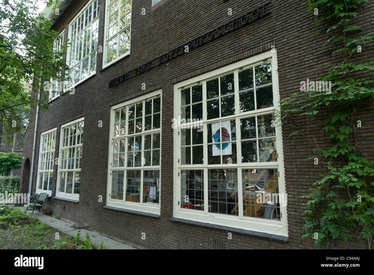 L'école de Rozenburg à Rotterdam Banque D'Images