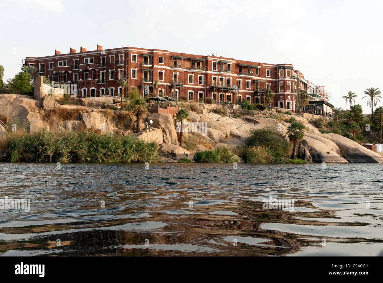 Hôtel Old Cataract Aswan -, Haute Egypte Banque D'Images
