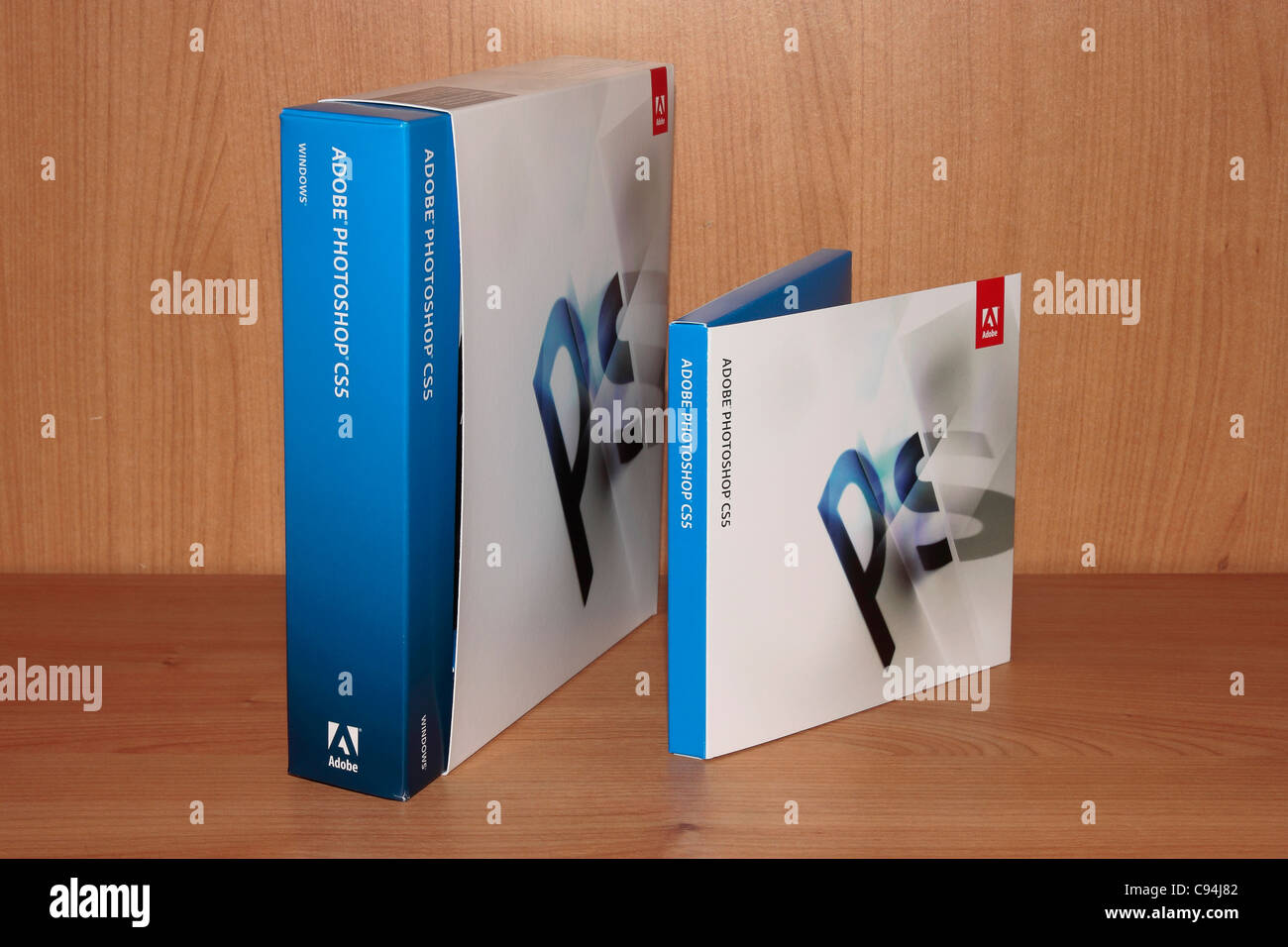 Adobe Photoshop CS5 Box Banque D'Images