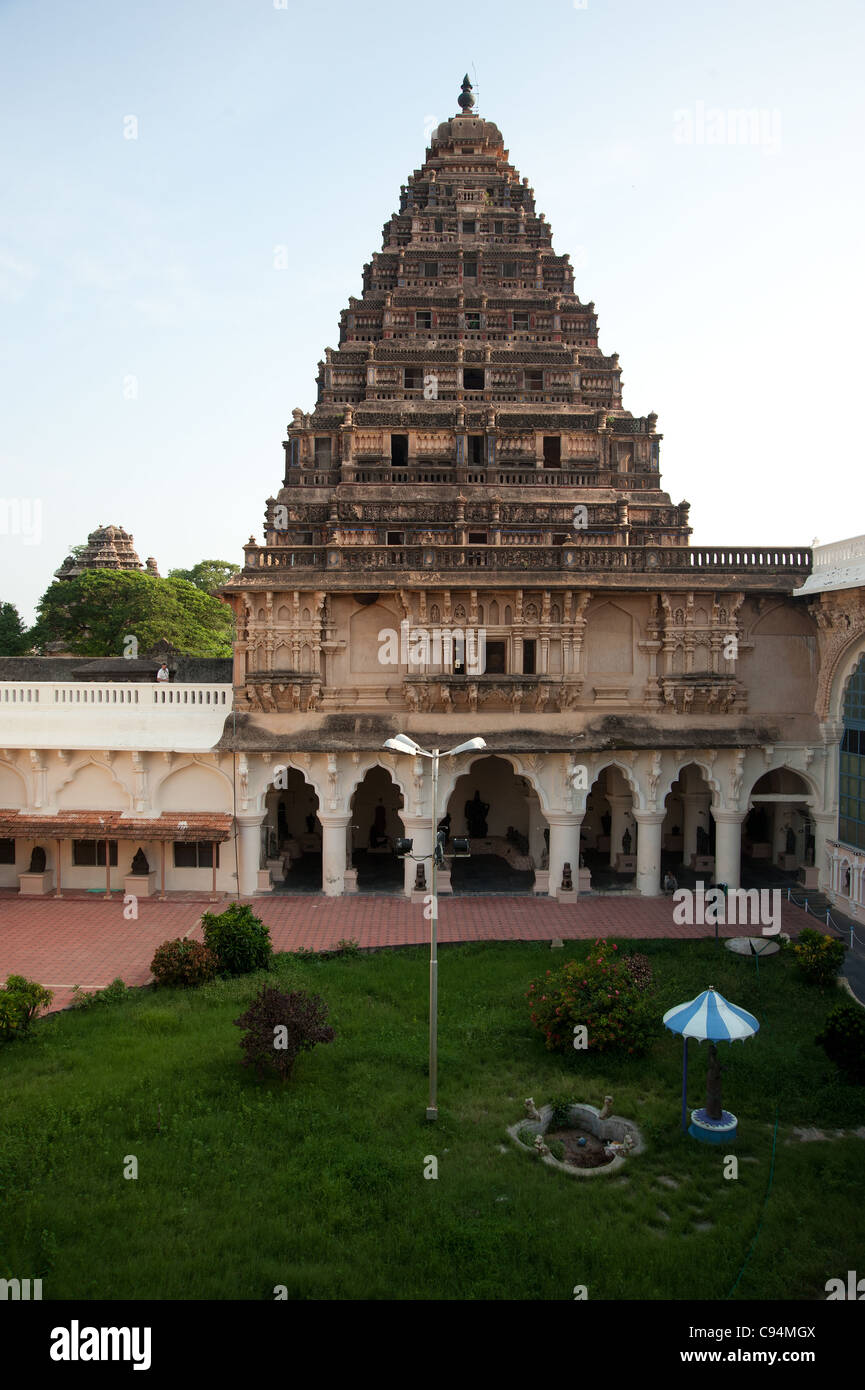 Thanjavur Maratha Palace Banque D'Images