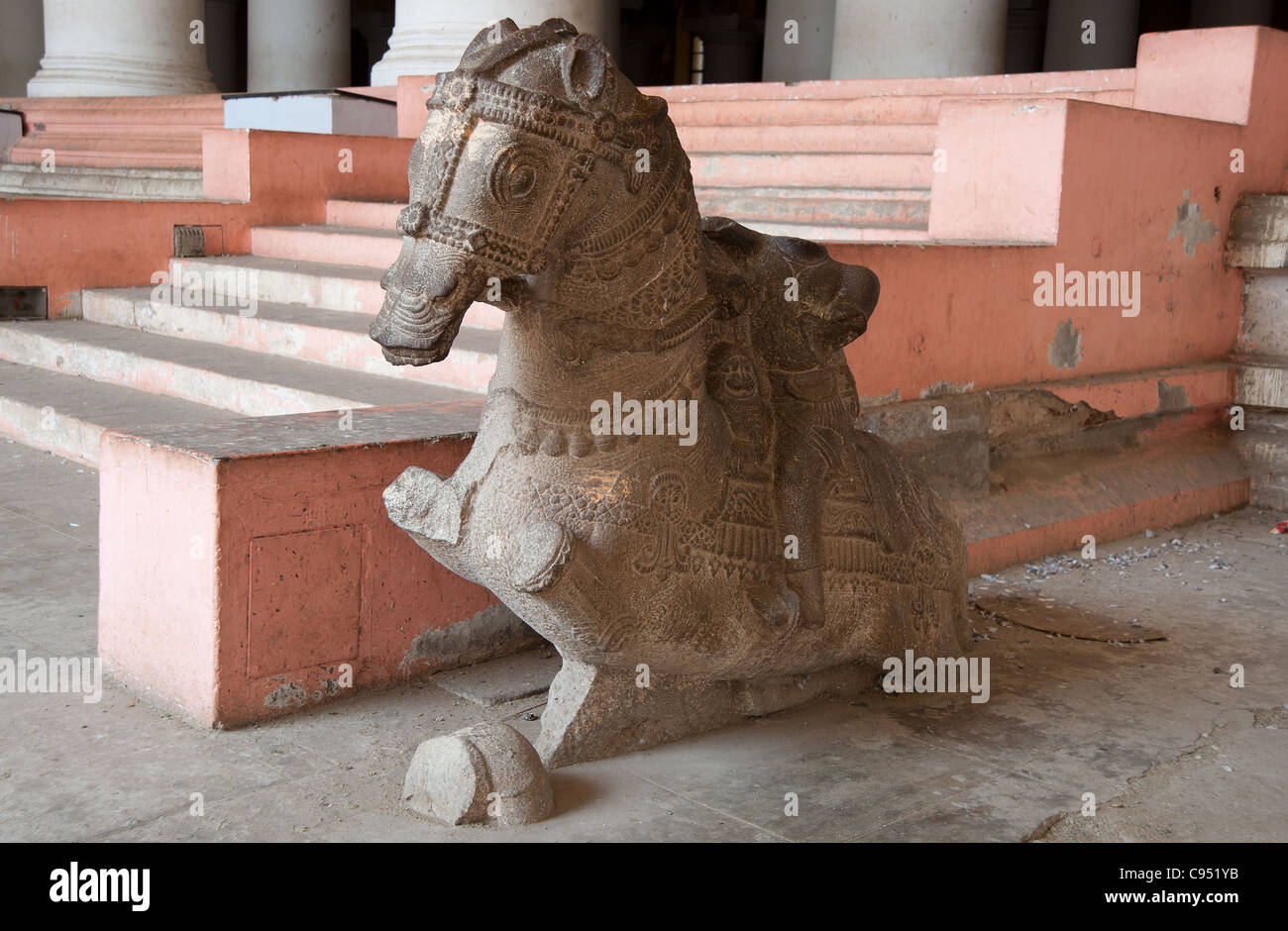 Thanjavur Maratha Palace Banque D'Images