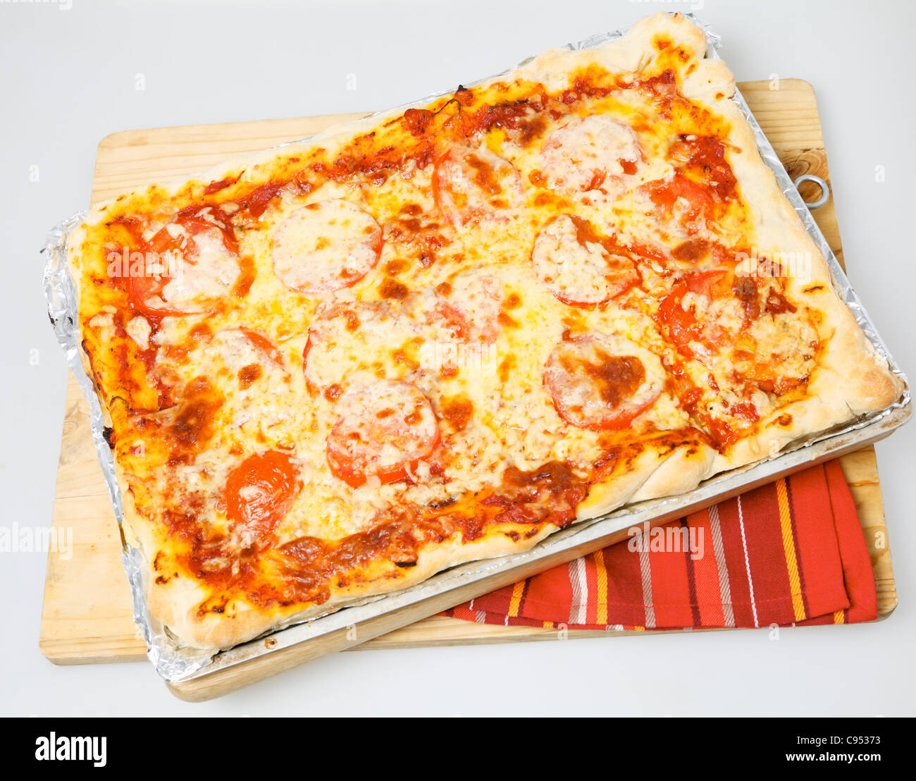 Pizza rectangulaire Banque de photographies et d'images à haute résolution  - Alamy