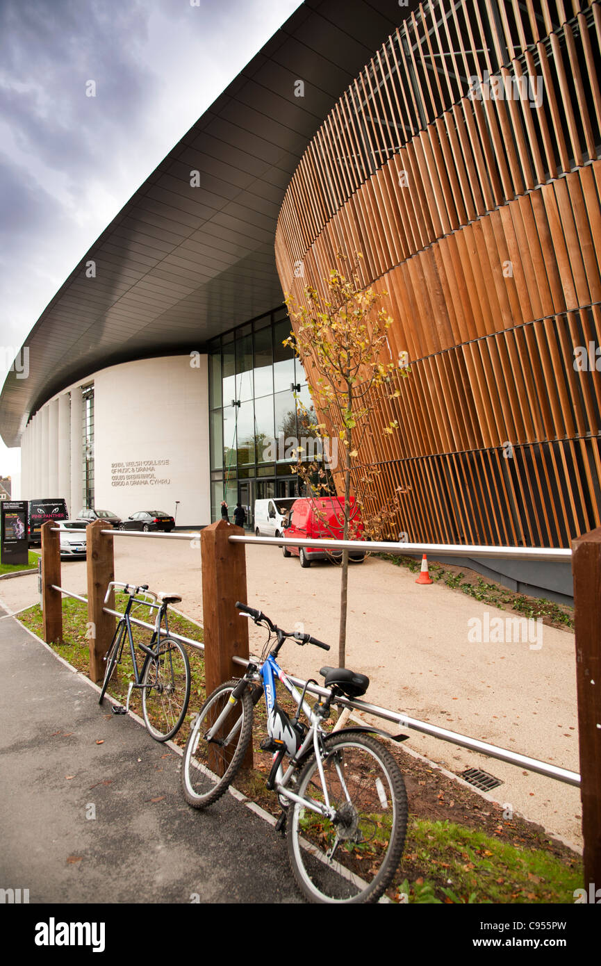 Le Royal Welsh College of Music and Drama [] RWCMD Cardiff, Pays de Galles UK Banque D'Images