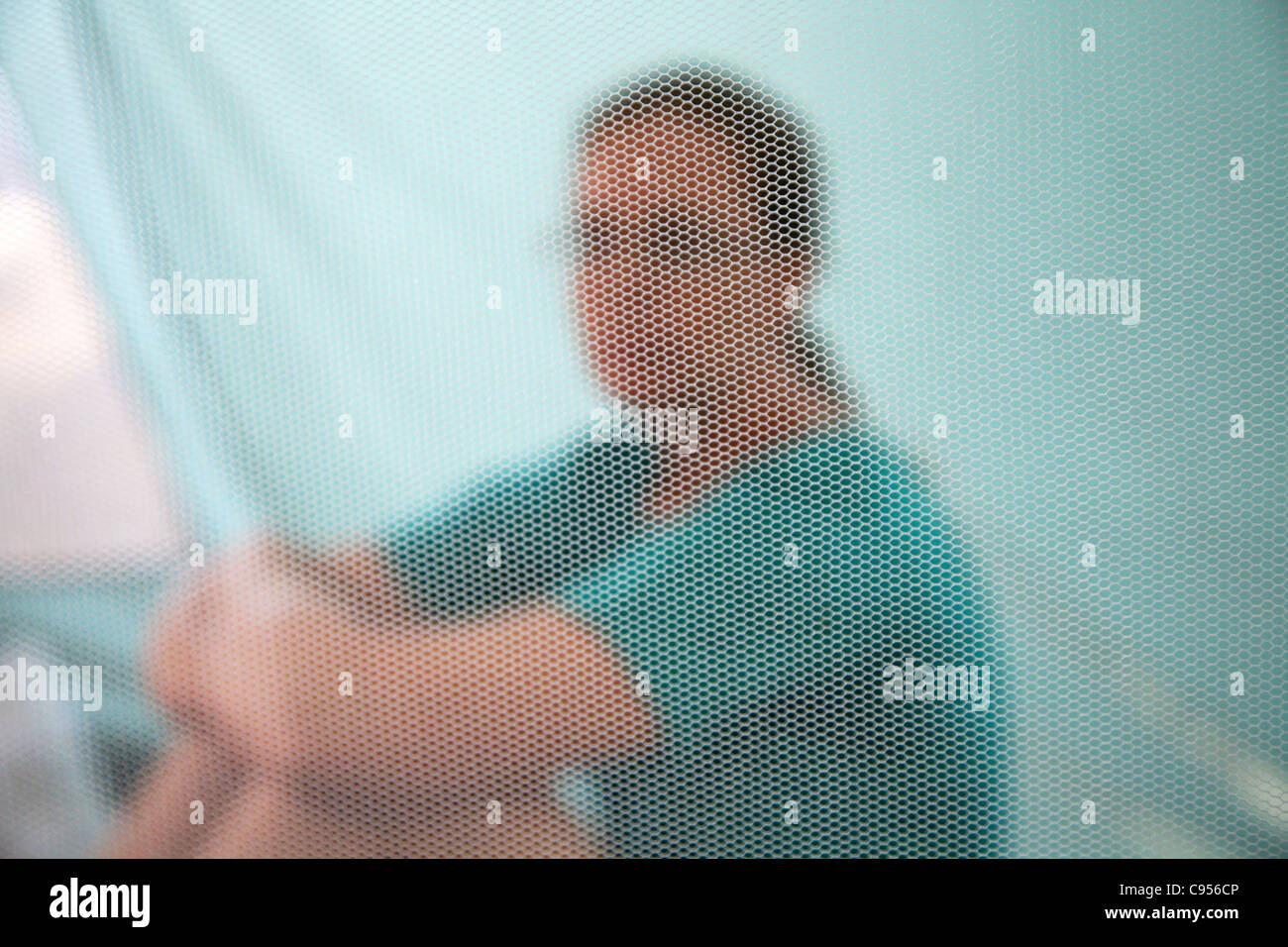 Unsharp femme Banque D'Images