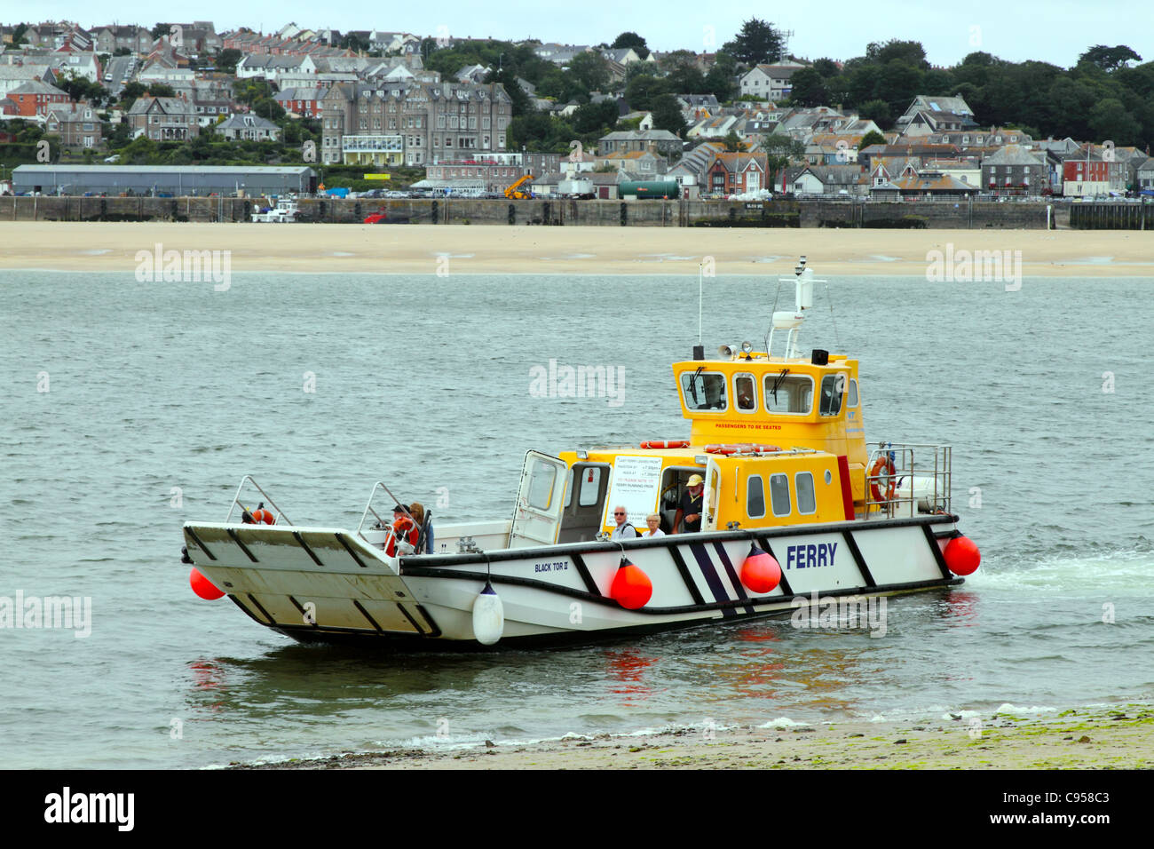 Padstow ; Rock ; ferry ; Cornwall UK Banque D'Images