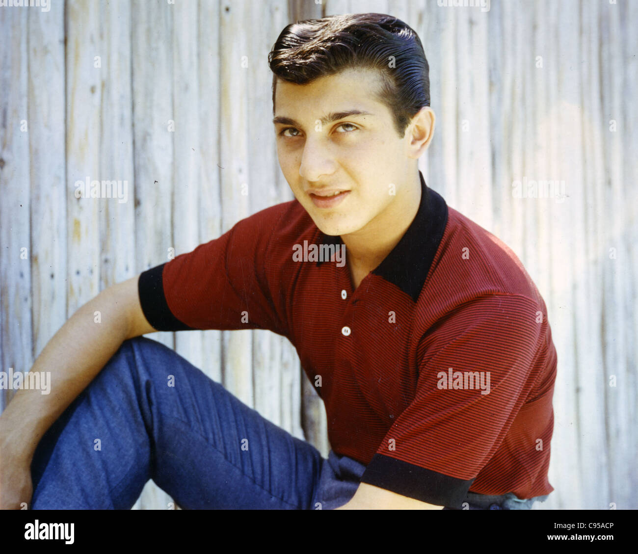 PAUL Anka, chanteur/acteur sur 1960 Banque D'Images