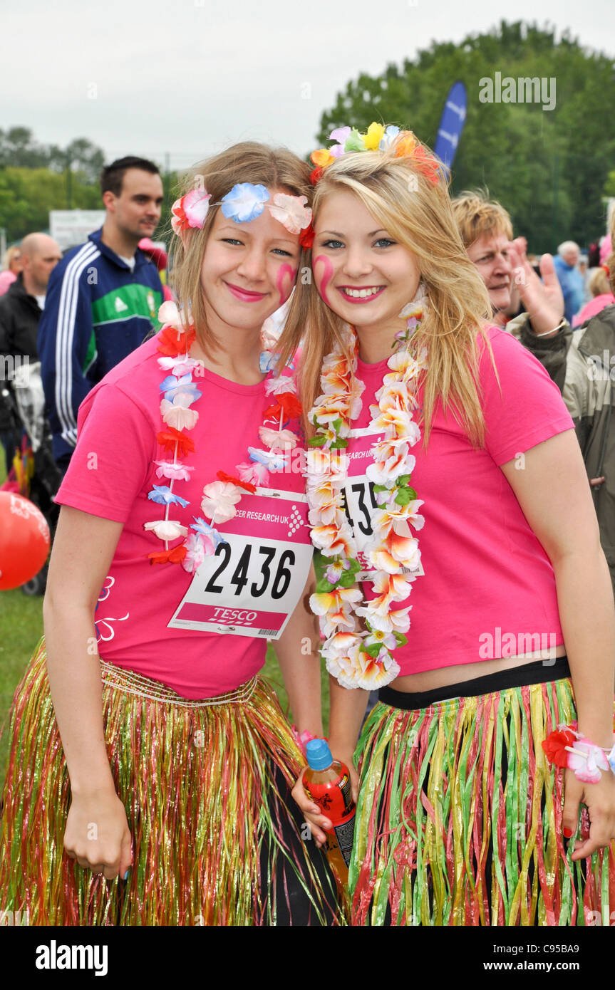 Concurrents dans la course pour la vie Banque D'Images Concurrents dans la course pour la vie Banque D'Images