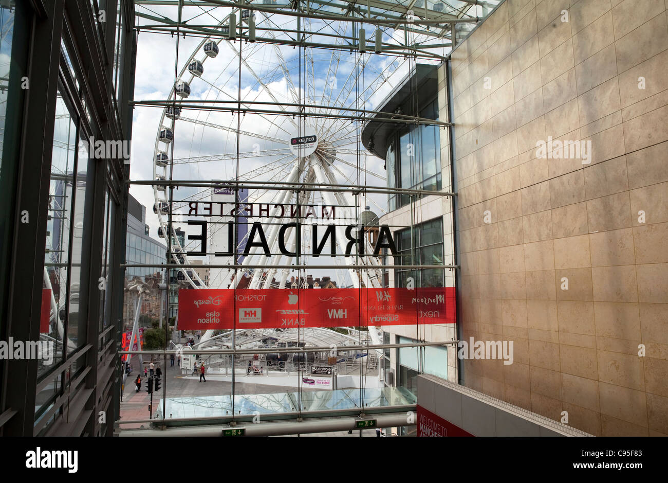 L'Arndale Centre à Manchester, UK Banque D'Images