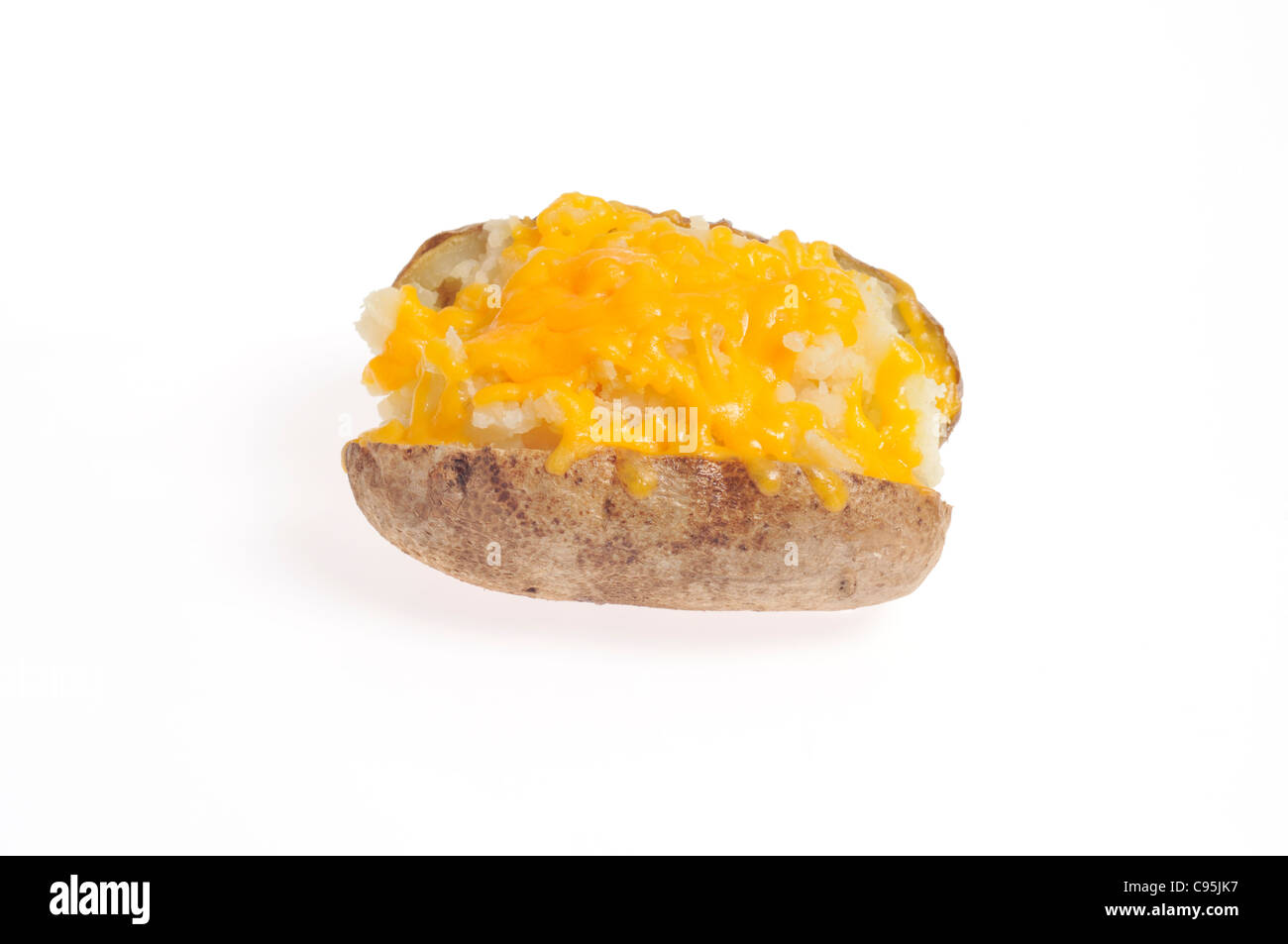 Pomme de terre au four avec du fromage Banque d'images détourées - Alamy