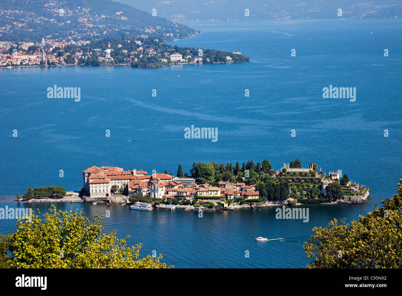 L'Italie, le Piémont, le Lac Majeur, Stresa, Isola Bella Banque D'Images