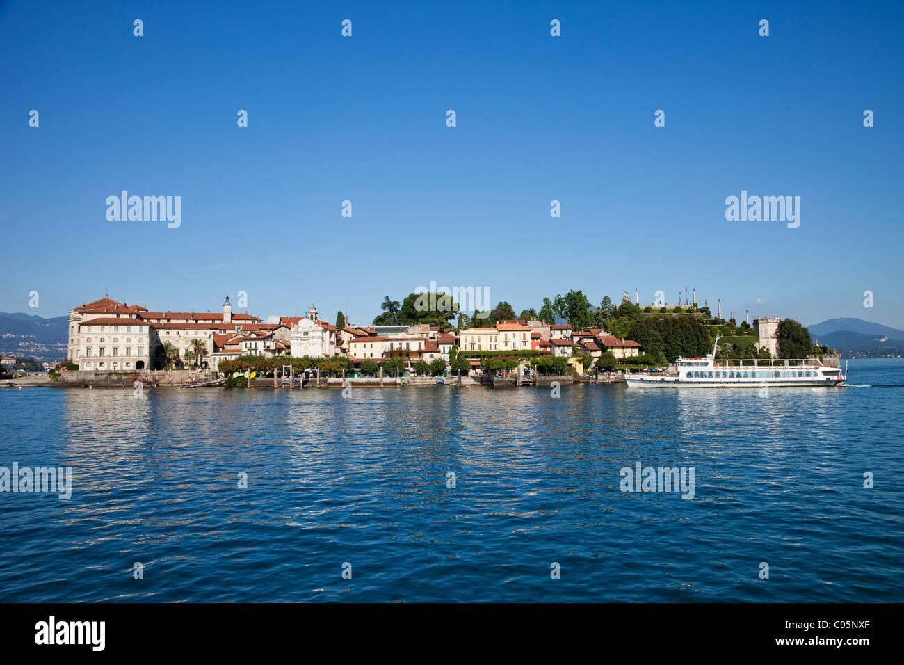 L'Italie, le Piémont, le Lac Majeur, Stresa, Isola Bella Banque D'Images