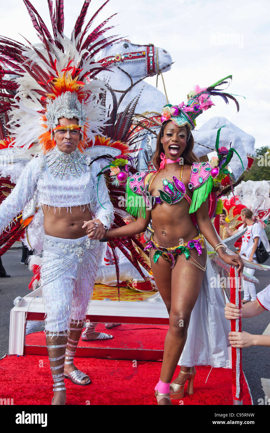 L'Angleterre, Londres, Notting Hill Carnival Banque D'Images