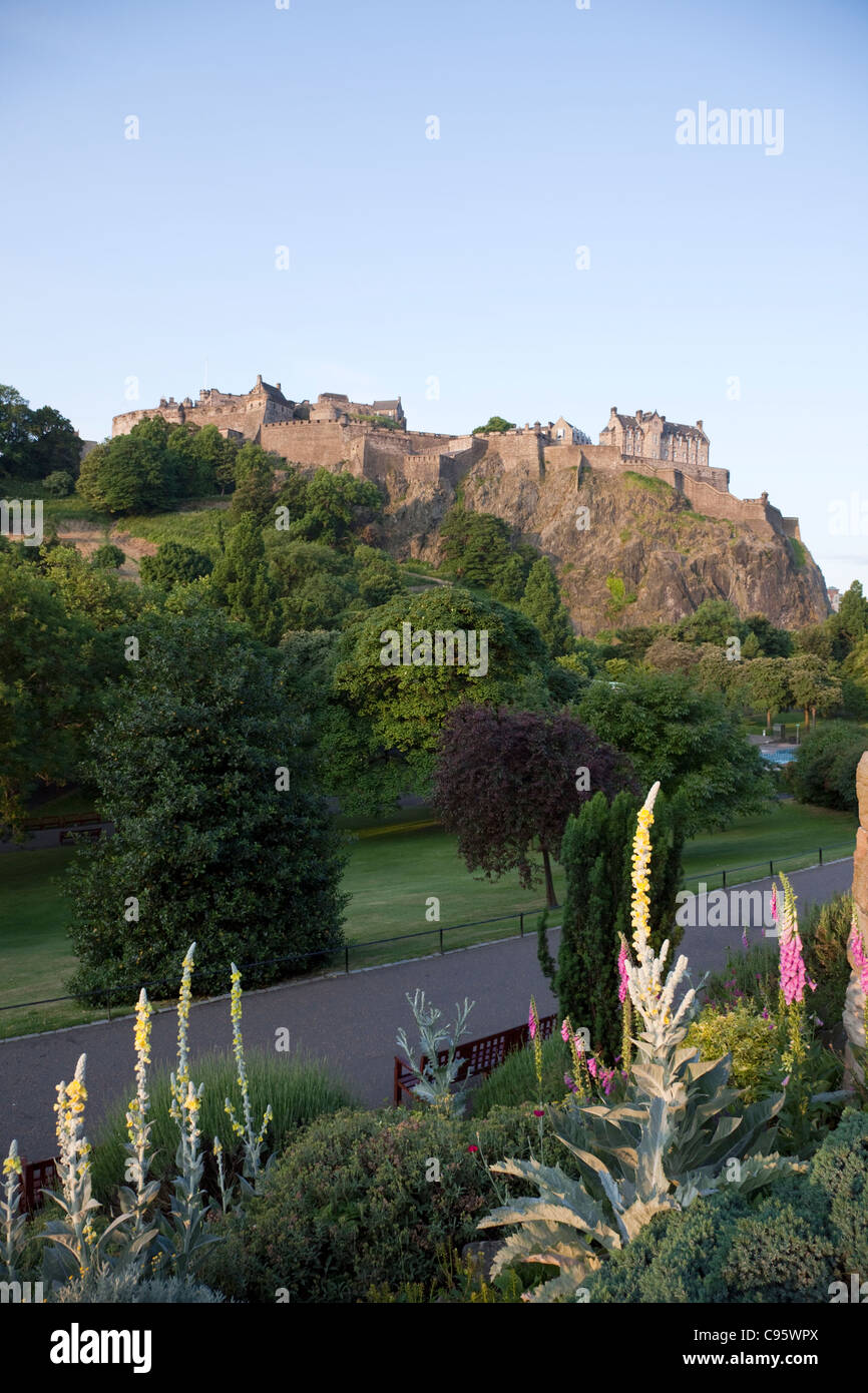 L'Écosse, Édimbourg, le château d'Édimbourg Banque D'Images