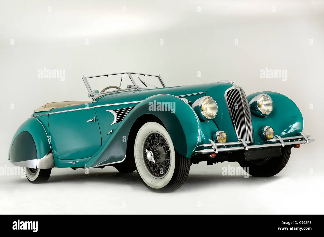Jouet Mécanique Jouef - Delahaye Figoni Falashi 135 MS Aluminium - Échelle 1/24