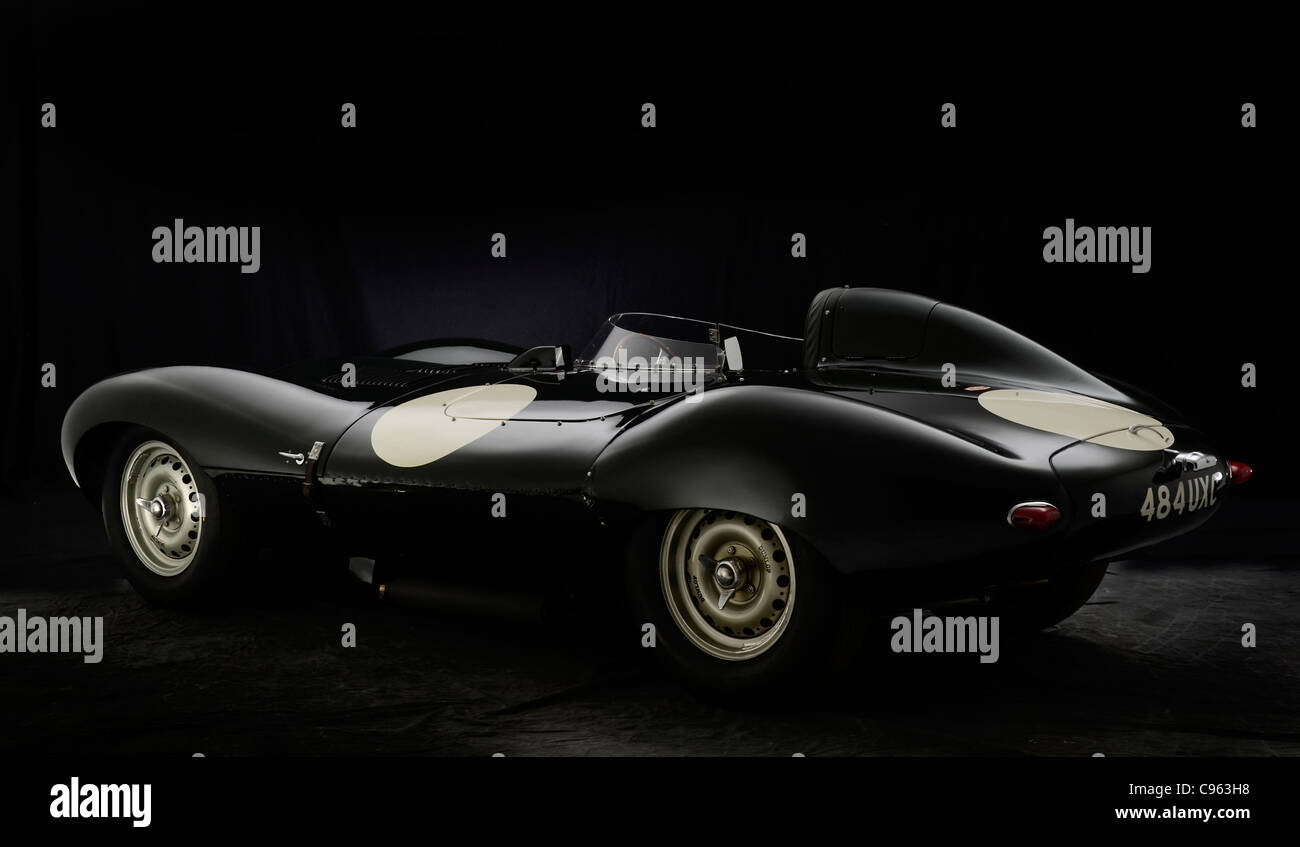 1956 Jaguar D type Banque D'Images