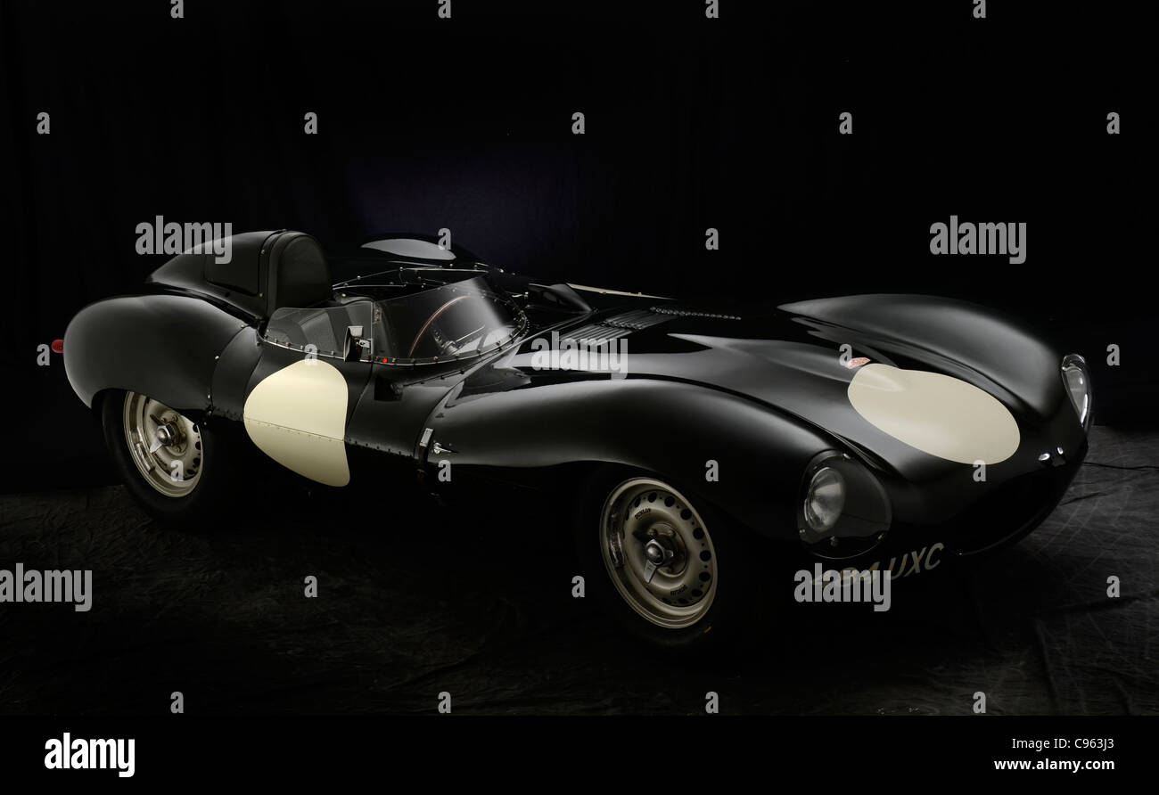 1956 Jaguar D type Banque D'Images
