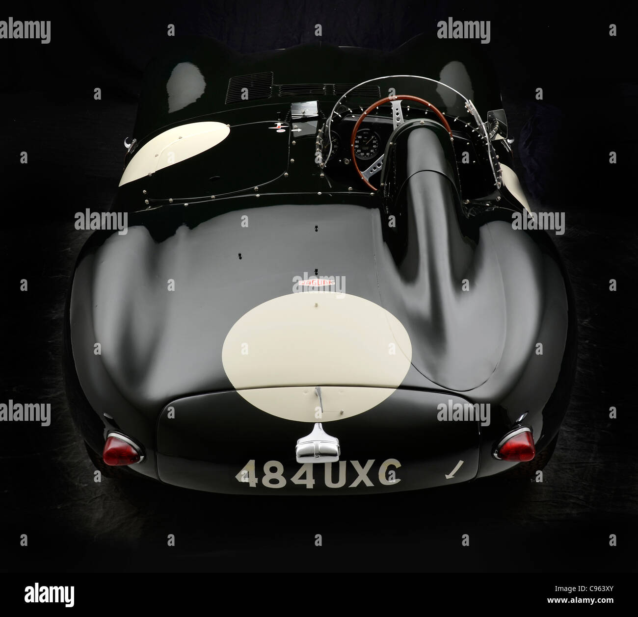 1956 Jaguar D type Banque D'Images