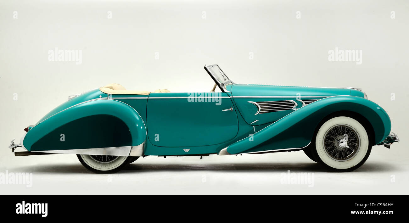 Delahaye 135 Figoni Falaschi – Miniature Collection Résine (calandre Paris)