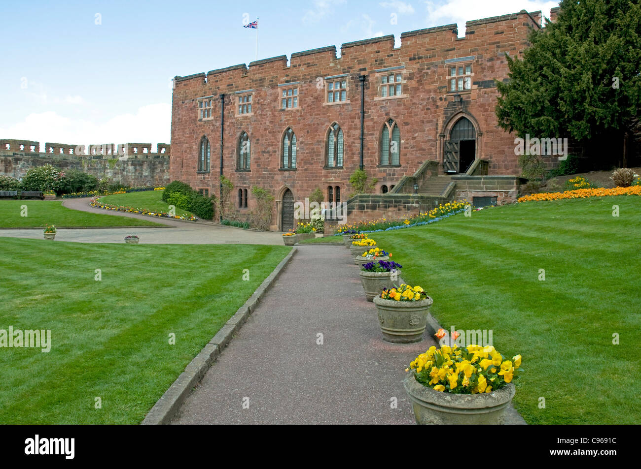 Château de Shrewsbury, Shropshire Banque D'Images
