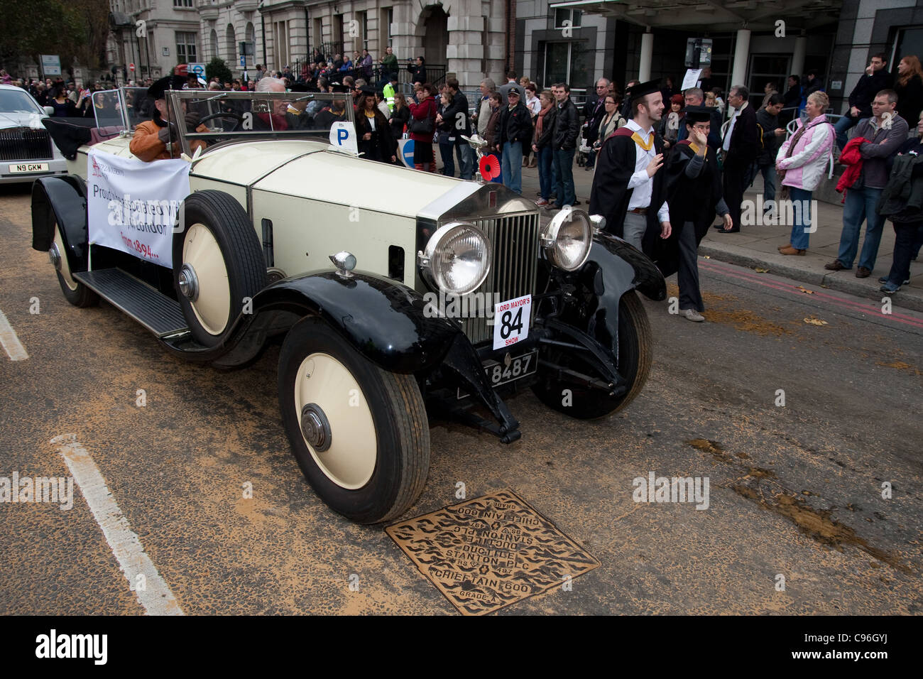 Ville de London Lord Mayor's show parade maire Banque D'Images