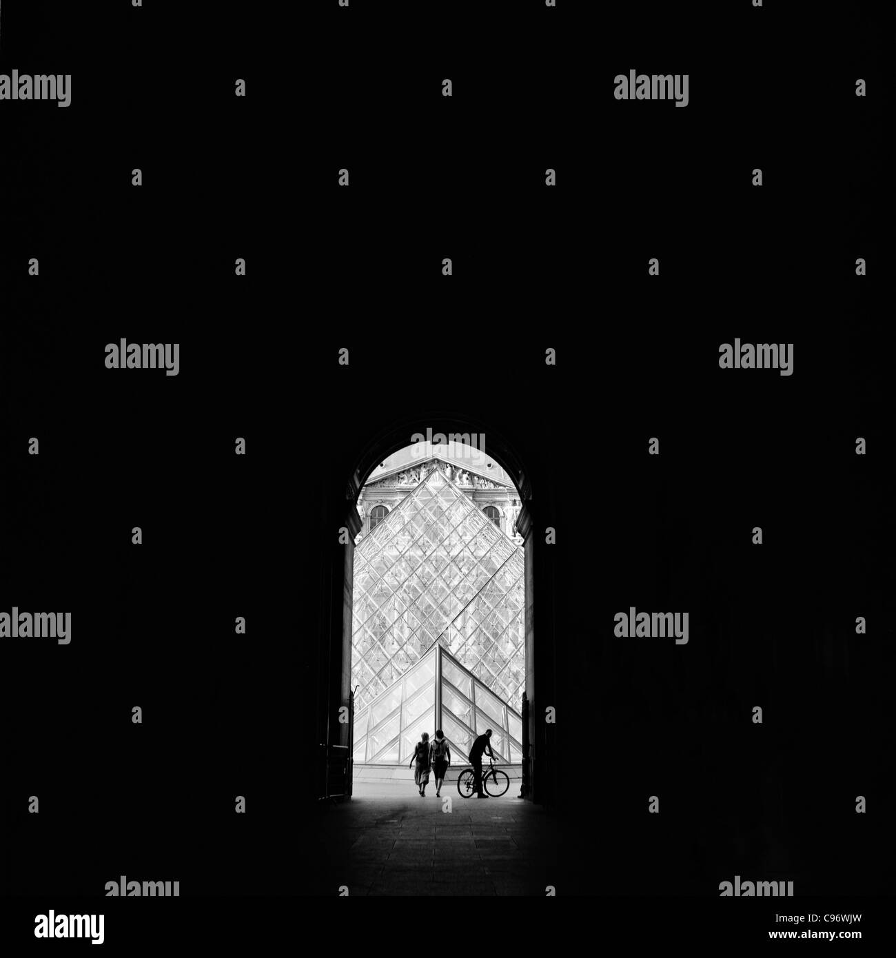 Le Musée du Louvre Banque D'Images