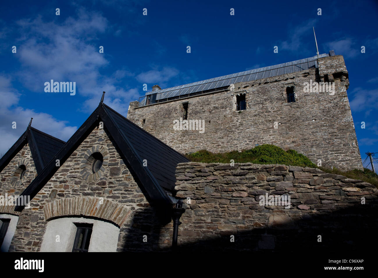 Le château d'O'Driscoll, - dans le village de pêcheurs de Baltimore, West Cork, Irlande Banque D'Images