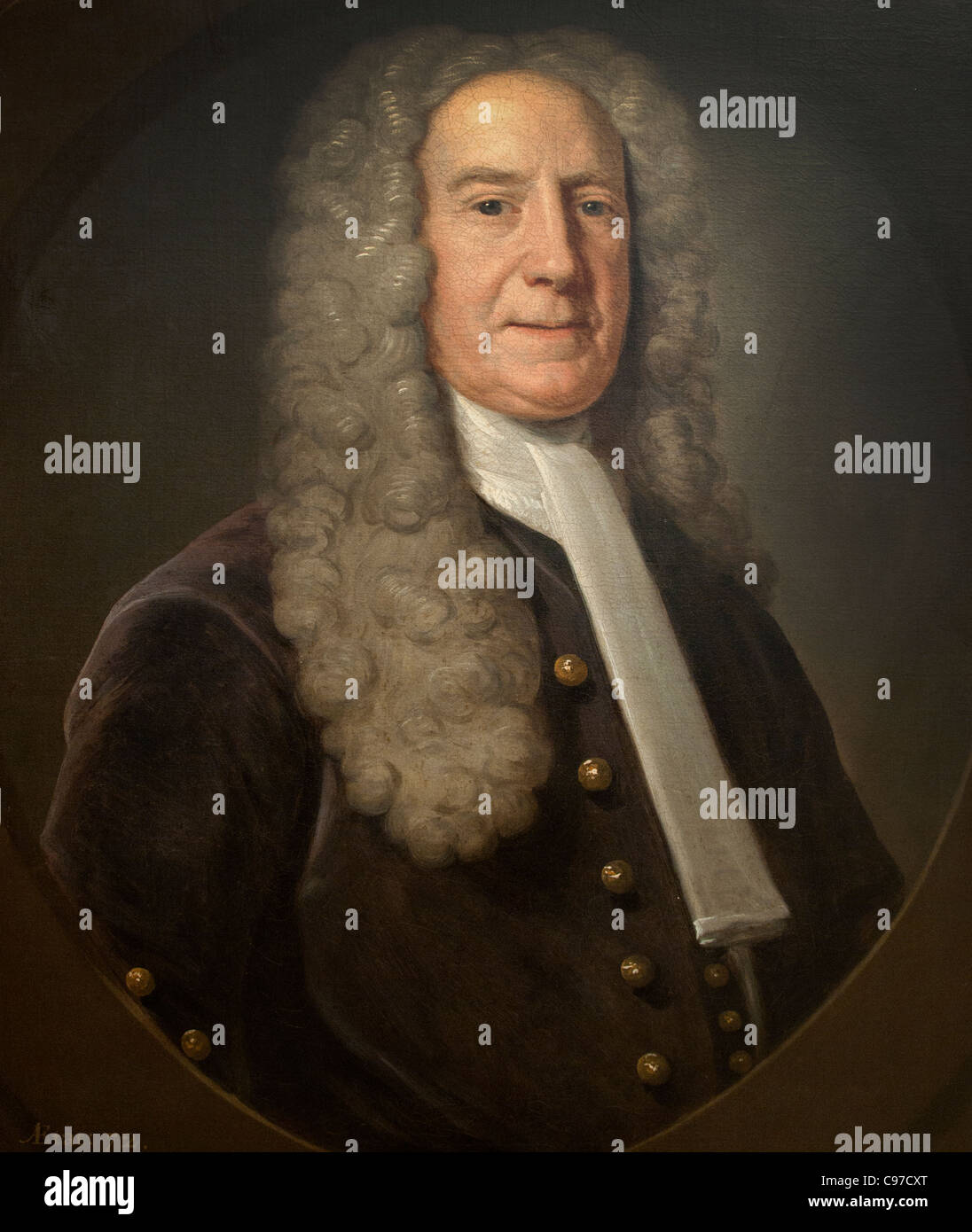 Benjamin 1737 Sr Lynde par John Smibert Nord Banque D'Images