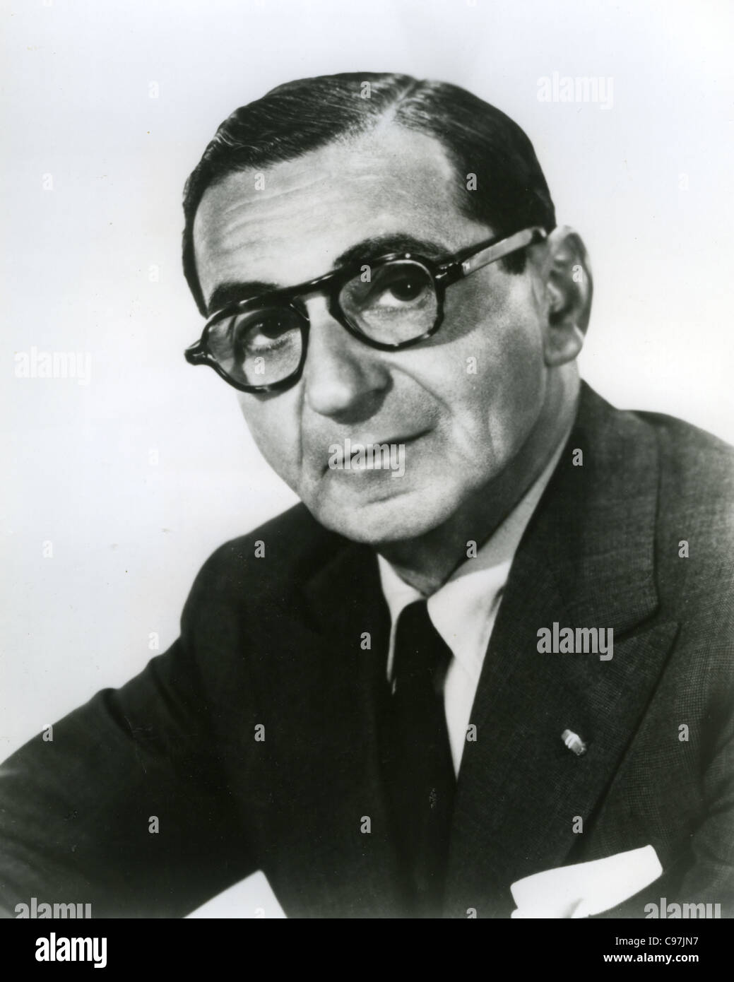 IRVING BERLIN (1888-1989), compositeur et parolier américain Banque D'Images