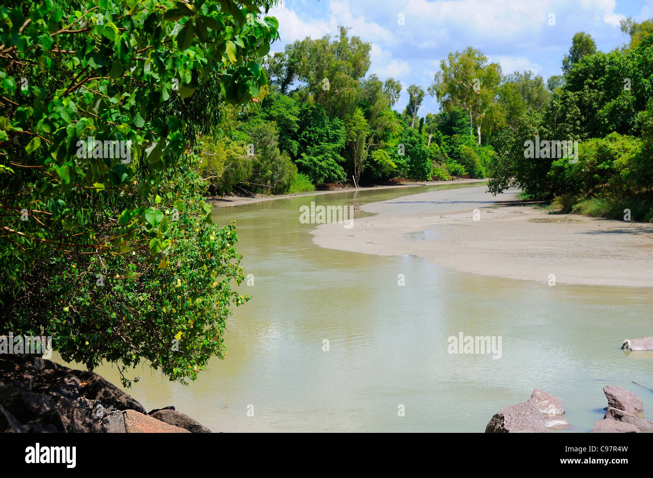 À l'Est de la rivière Alligator, Kakau, Territoire du Nord ou l'extrémité supérieure, de l'Australie Banque D'Images