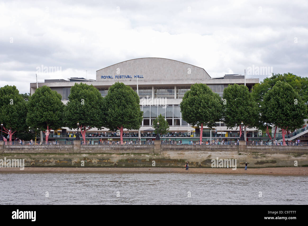 Royal Festival Hall, London, UK. Banque D'Images