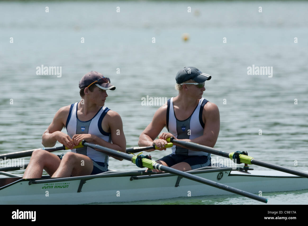 Les Championnats d'aviron SA Banque D'Images