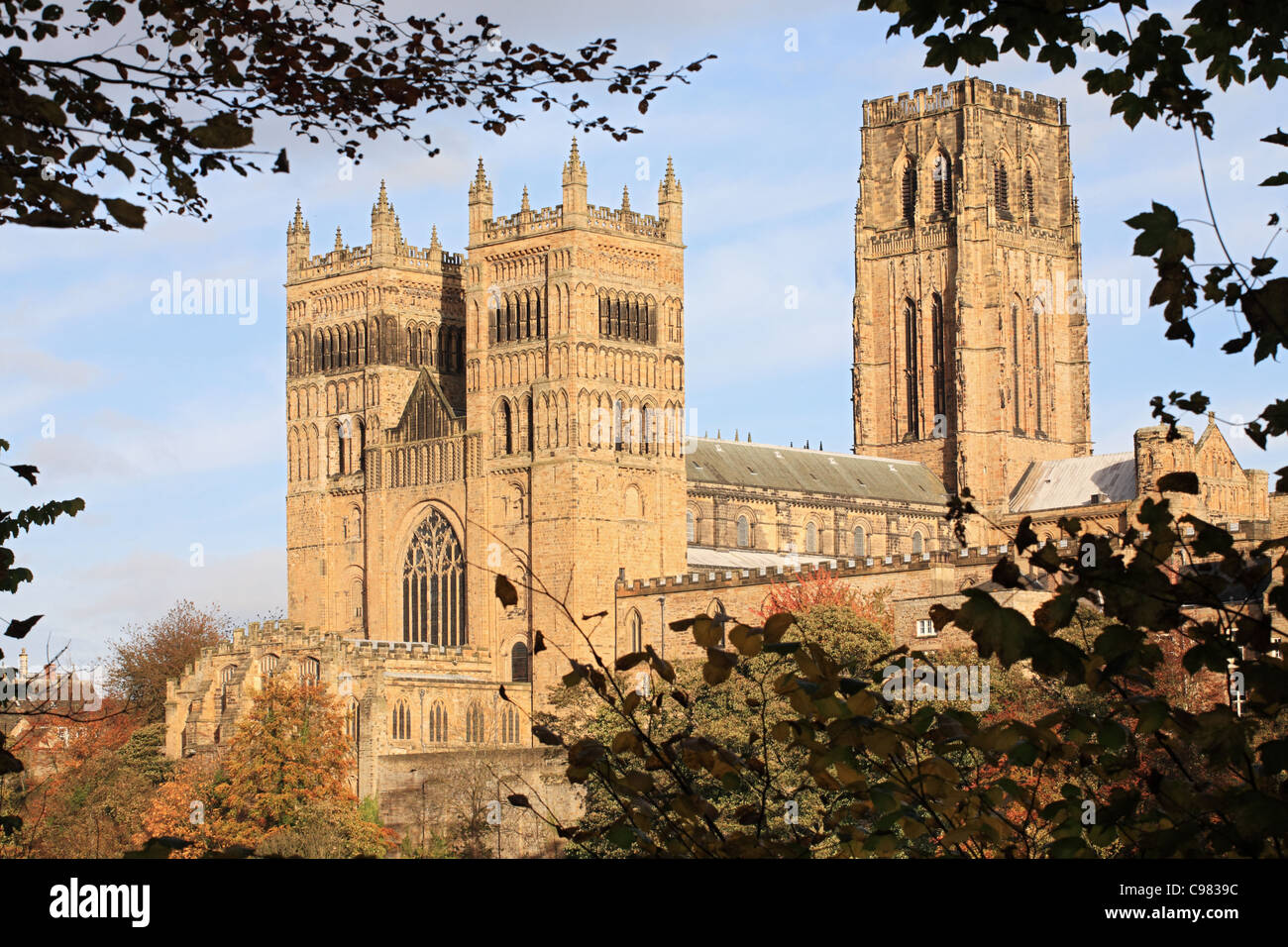 Cathédrale de Durham dans le sud-ouest de l'Angleterre, Royaume-Uni Banque D'Images