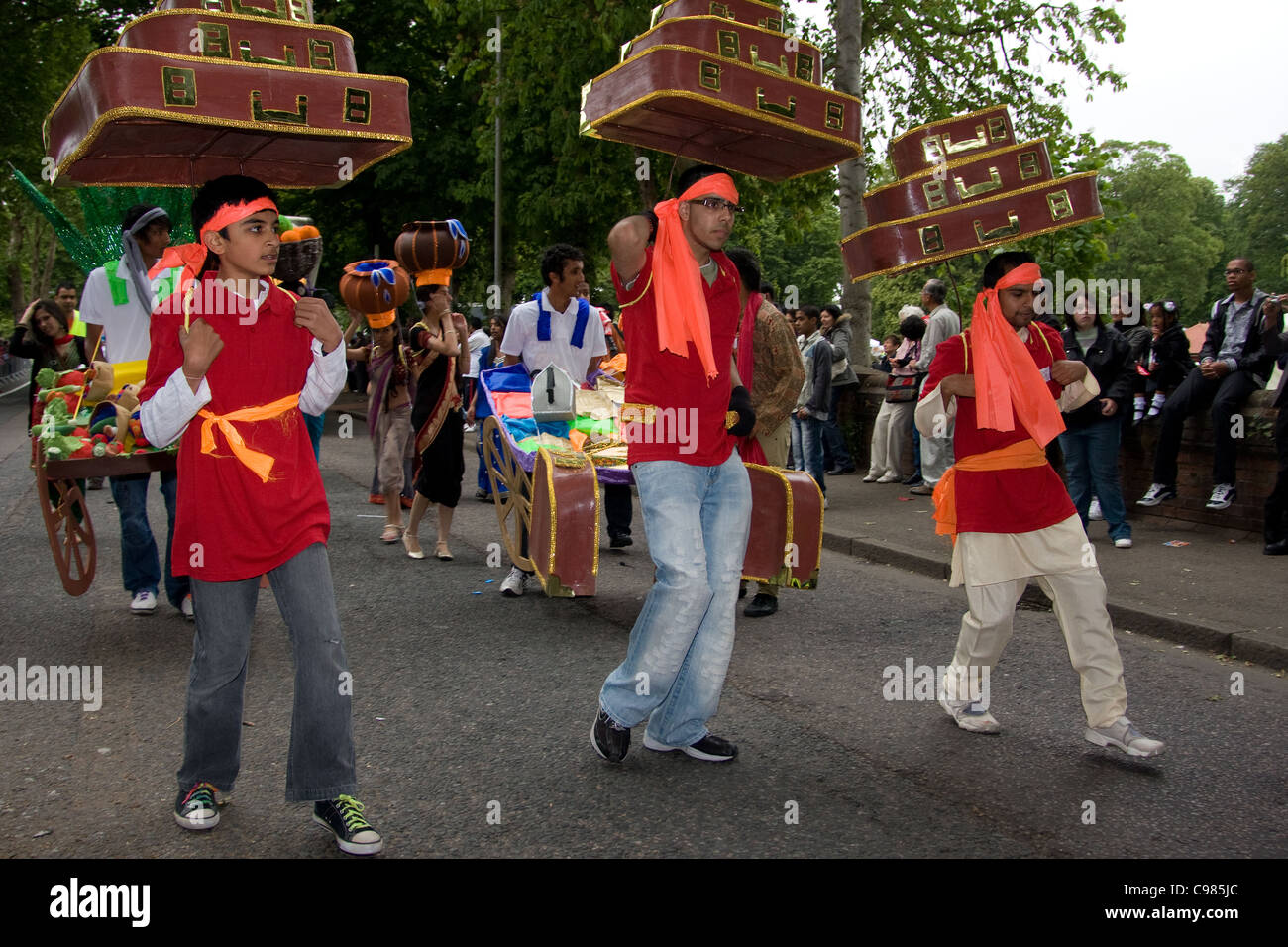 Caribbean Carnival Luton Banque D'Images