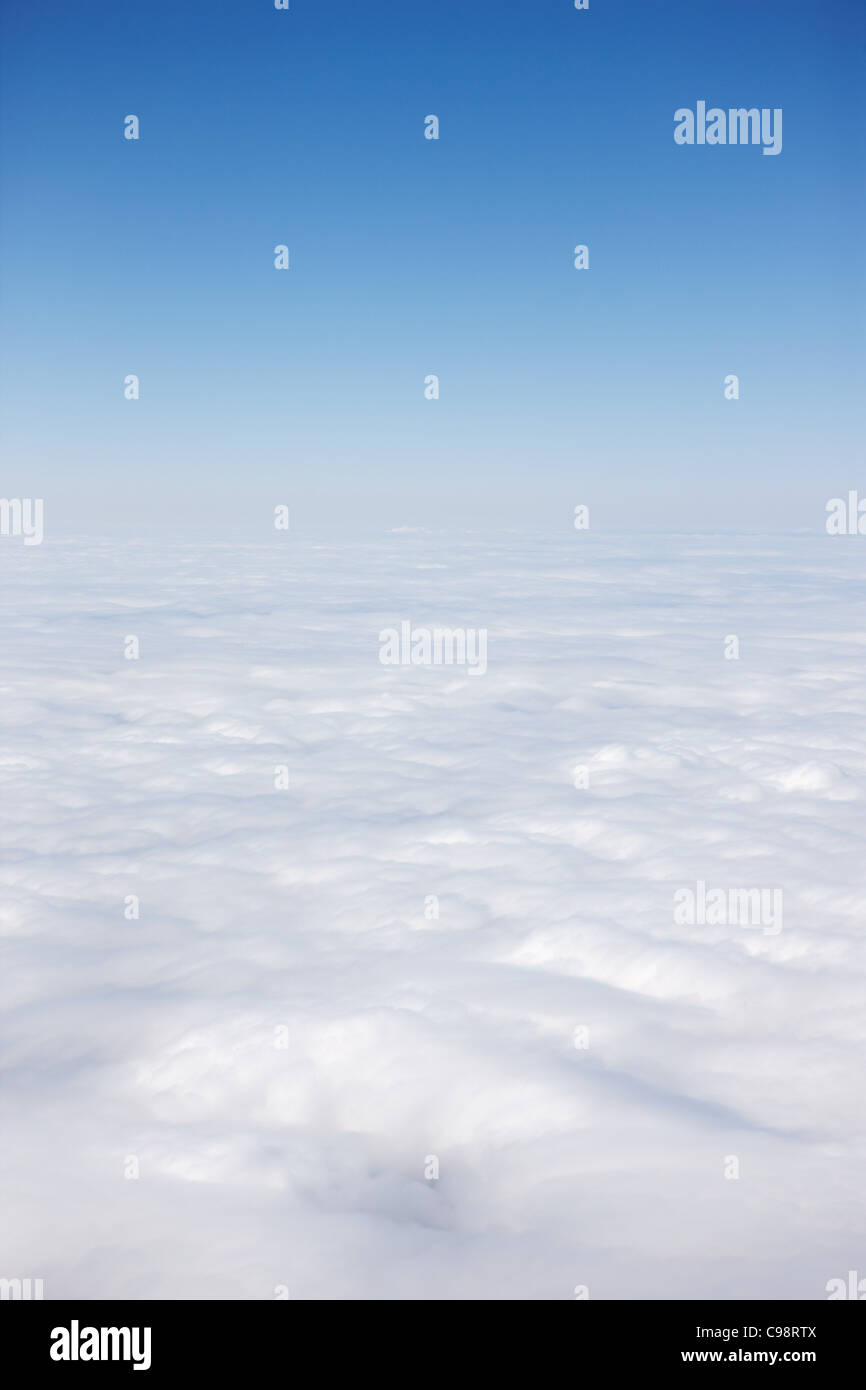 Cloudscape against blue sky Banque D'Images